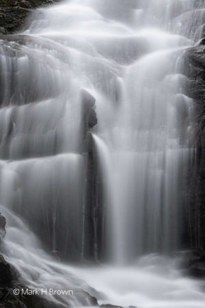 Abstract Waterfall vertical