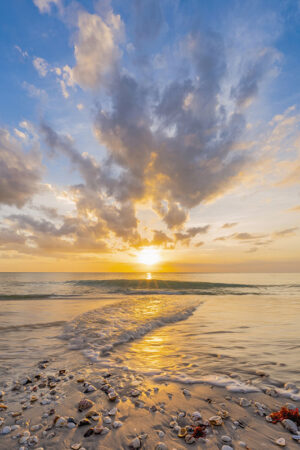 Naples Sunset Vertical